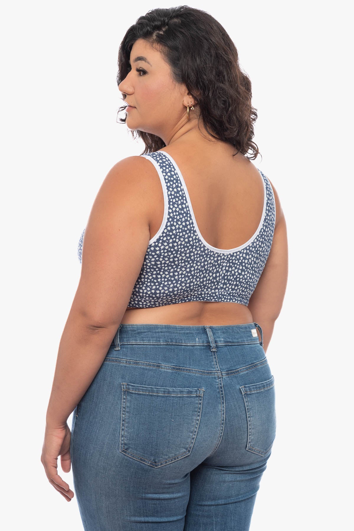 LYDIA front fastening bra (prints)