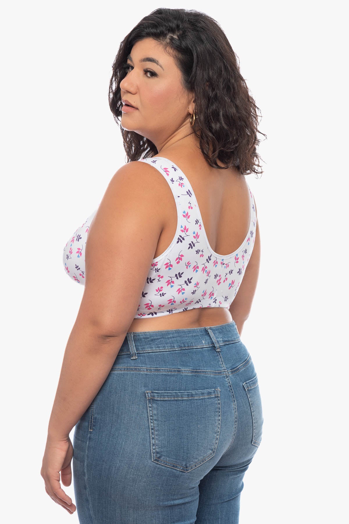 LYDIA front fastening bra (prints)