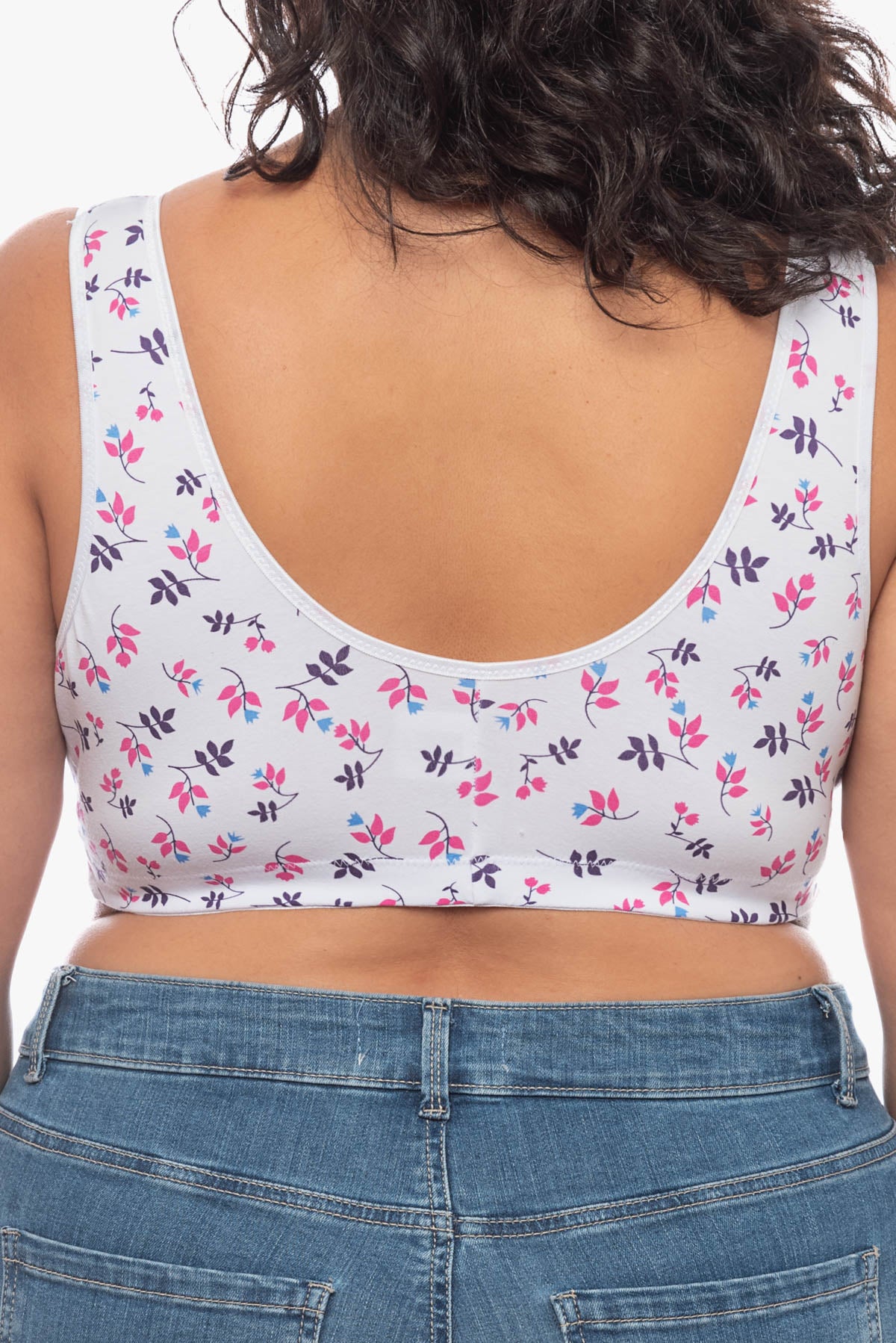 LYDIA front fastening bra (prints)