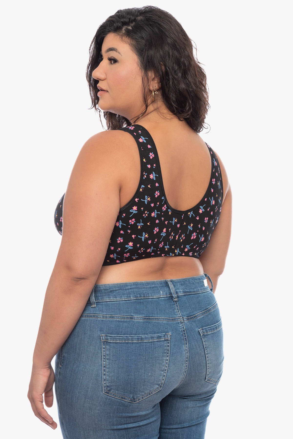LYDIA front fastening bra (prints)