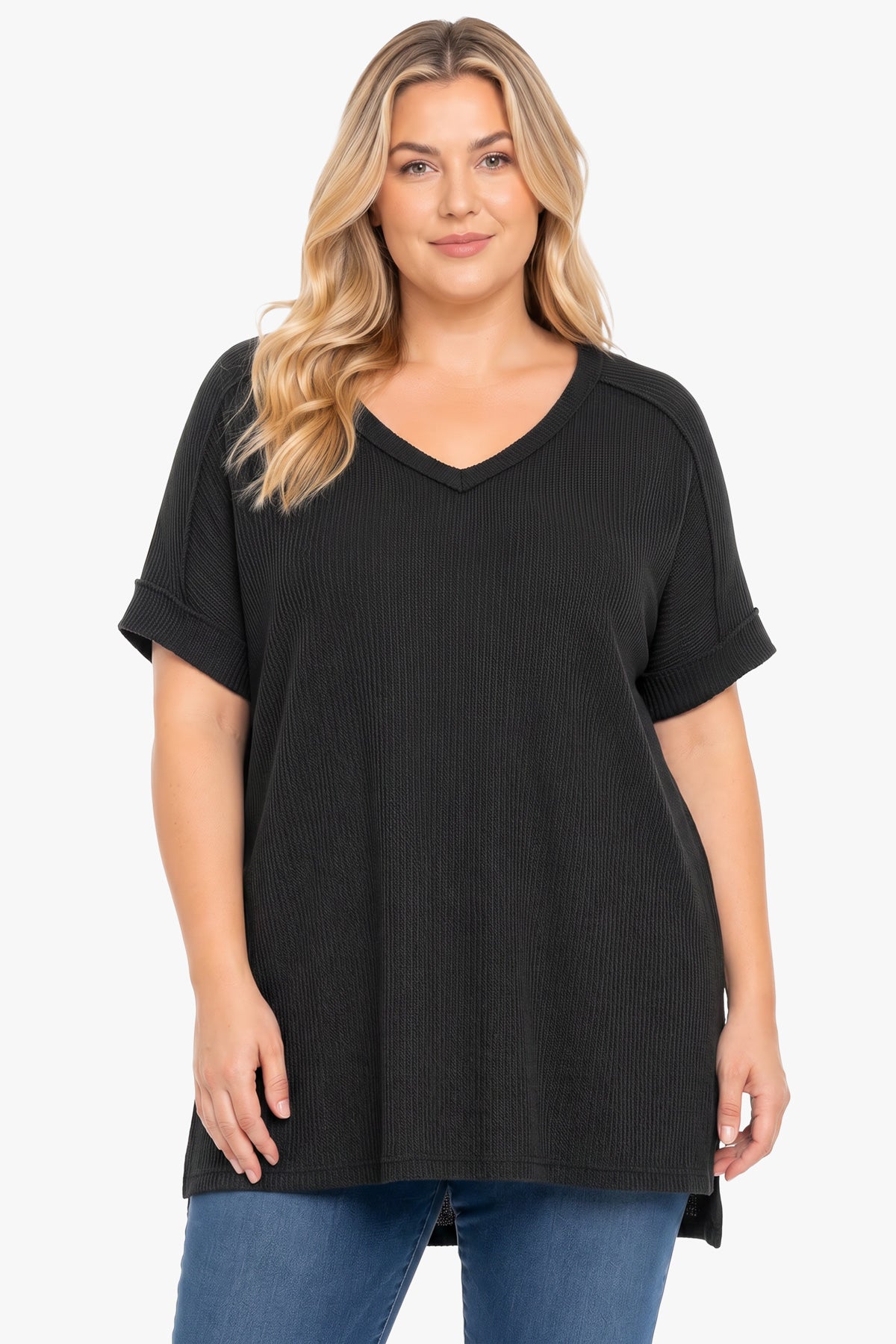KEANA hi-low top