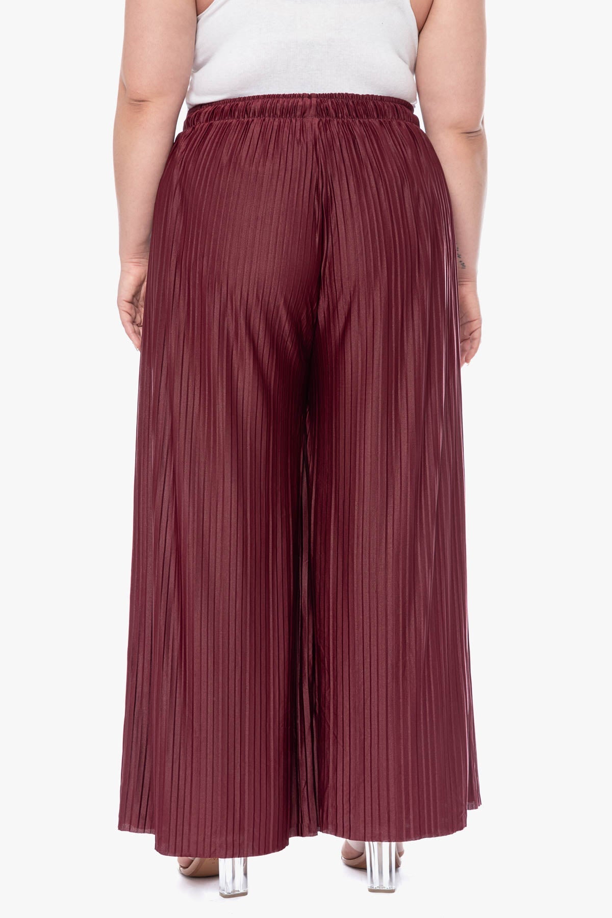 OLIVIA pleated pants