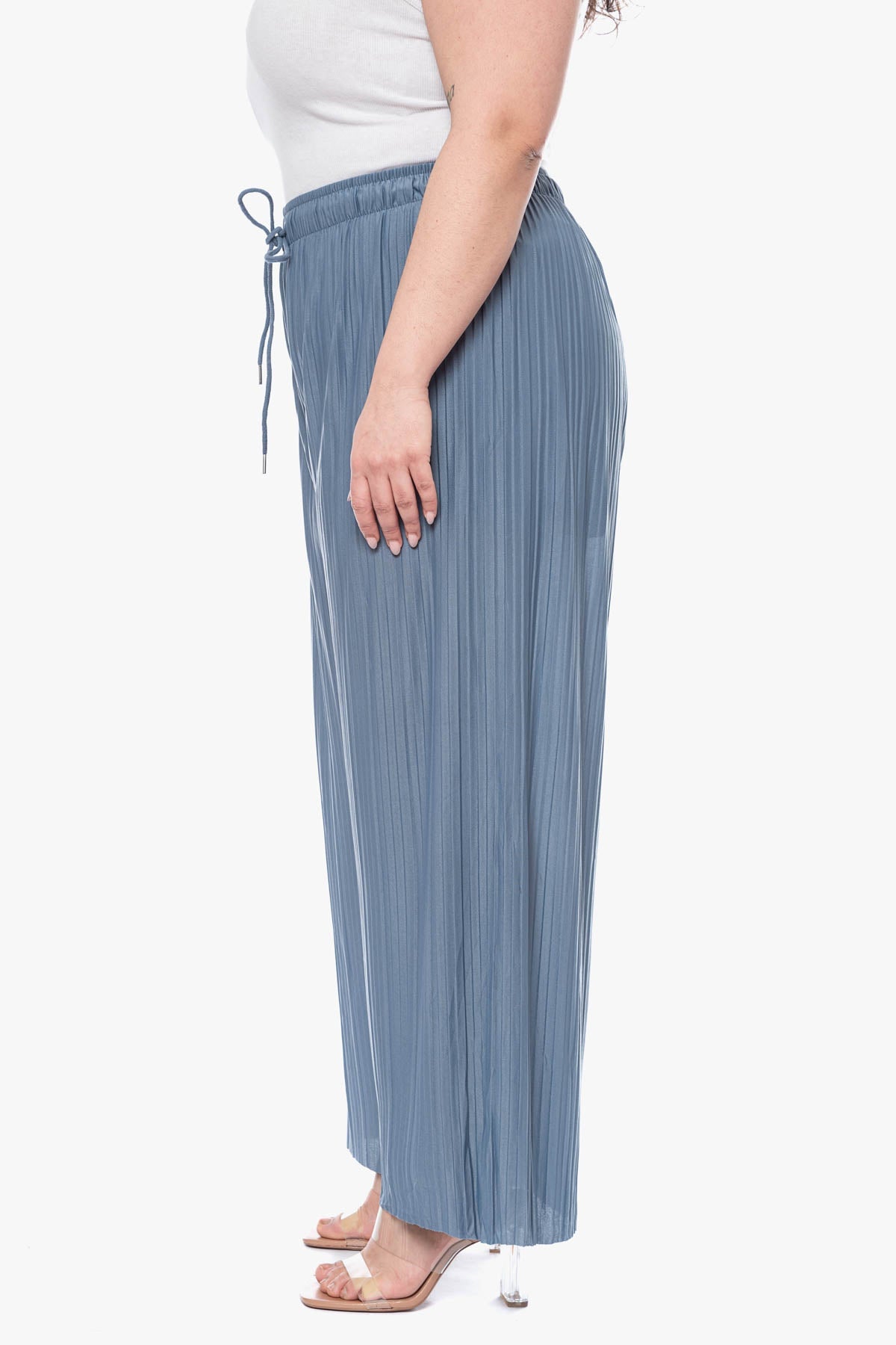 OLIVIA pleated pants