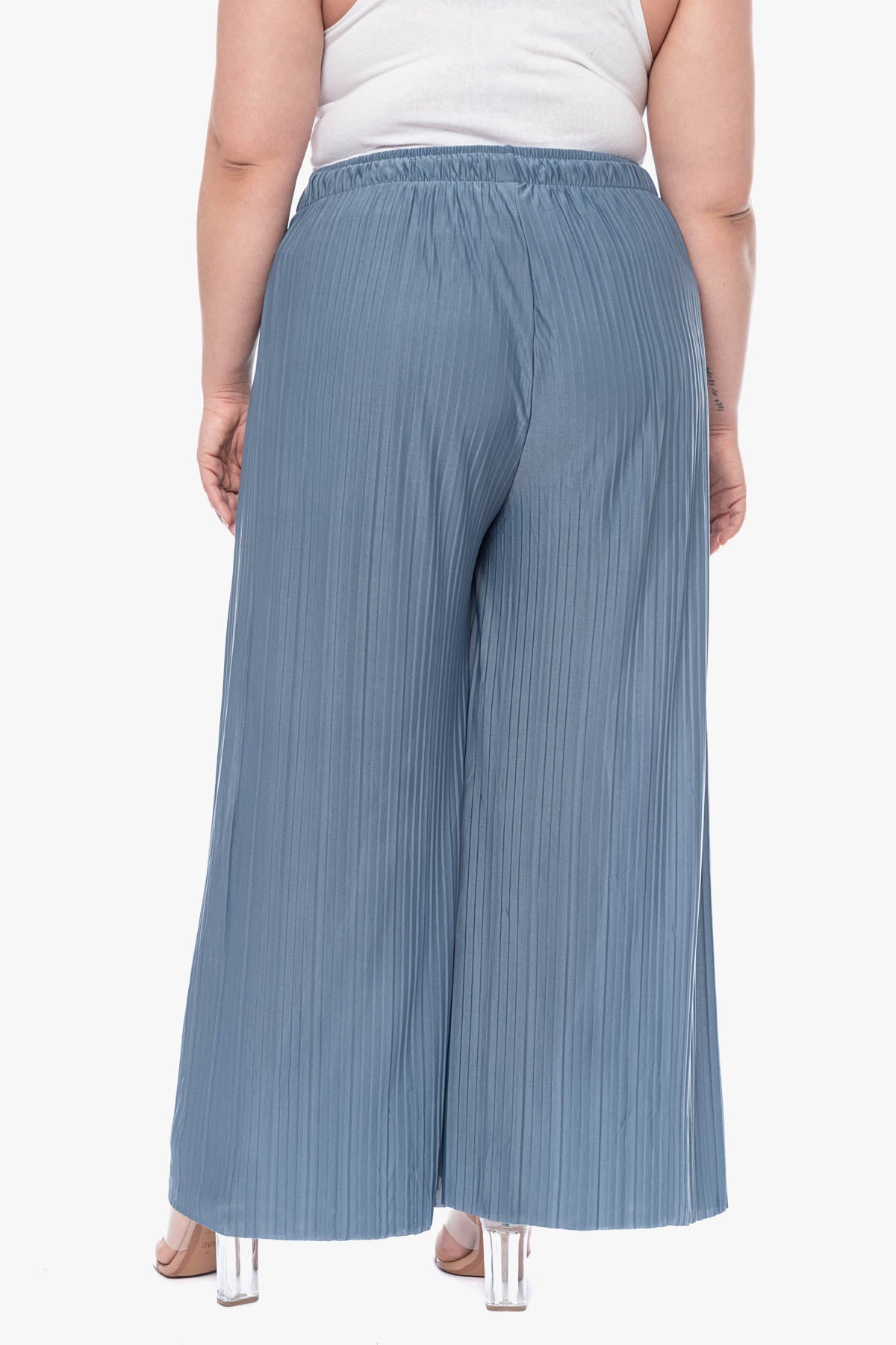 OLIVIA pleated pants