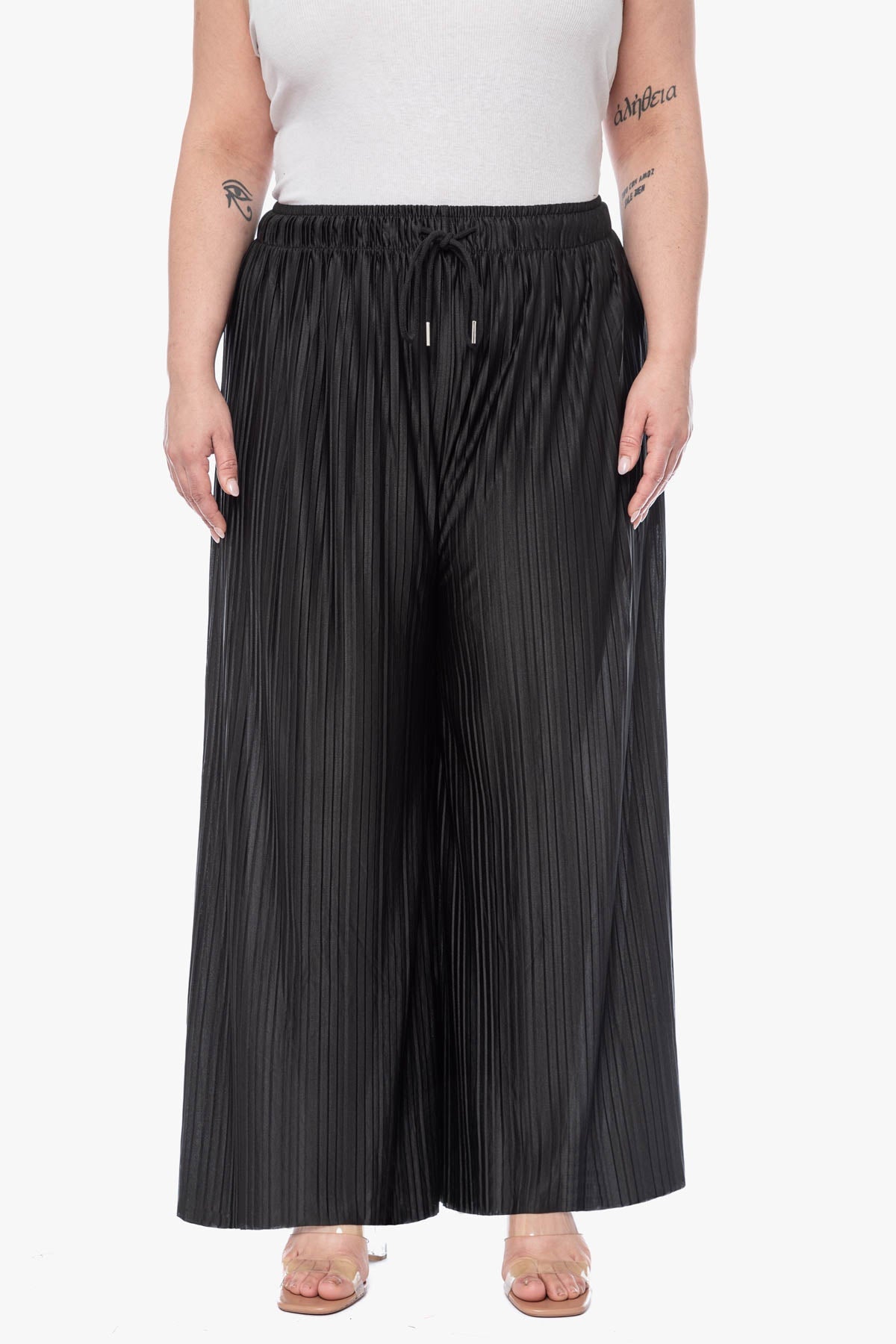 OLIVIA pleated pants