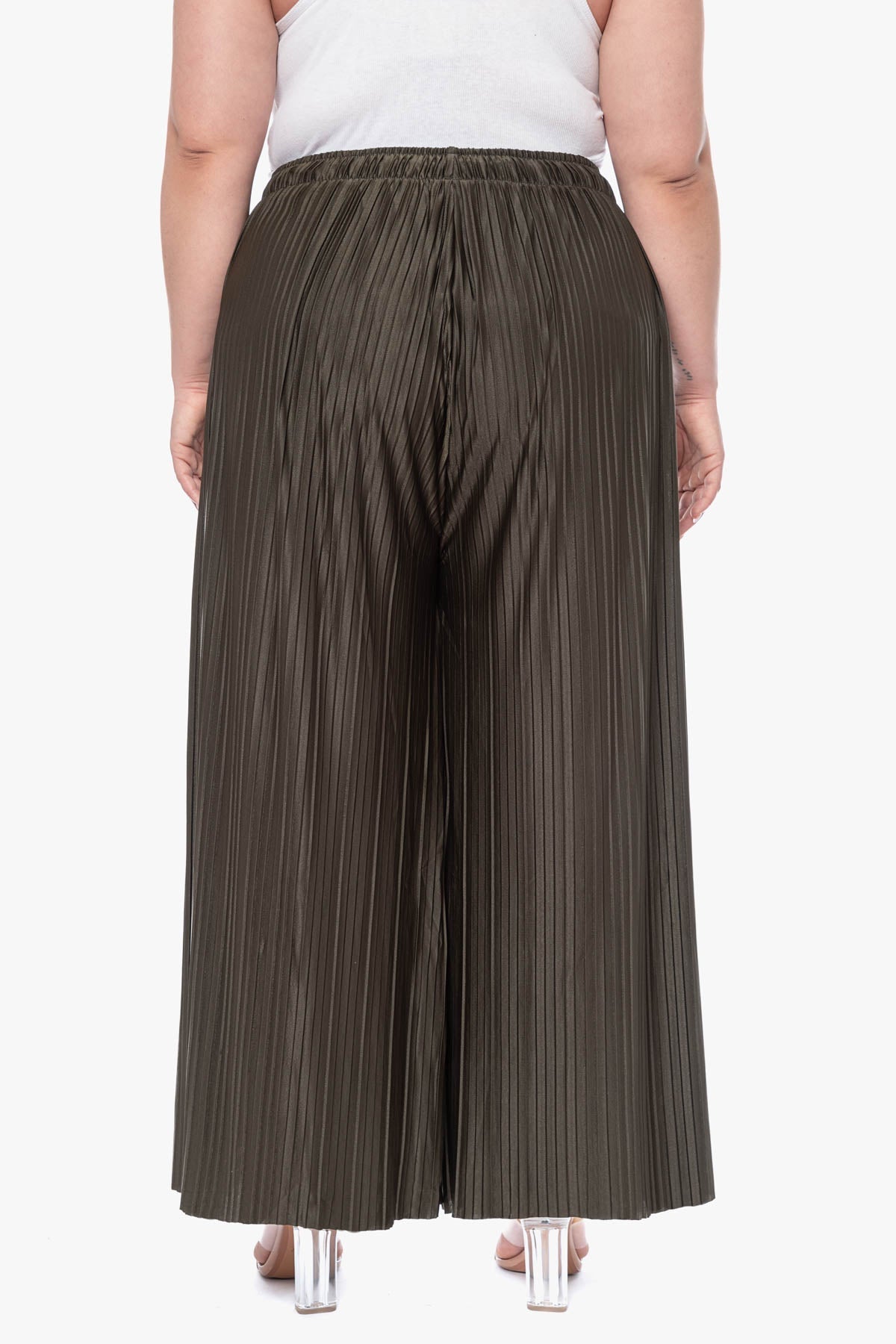 OLIVIA pleated pants