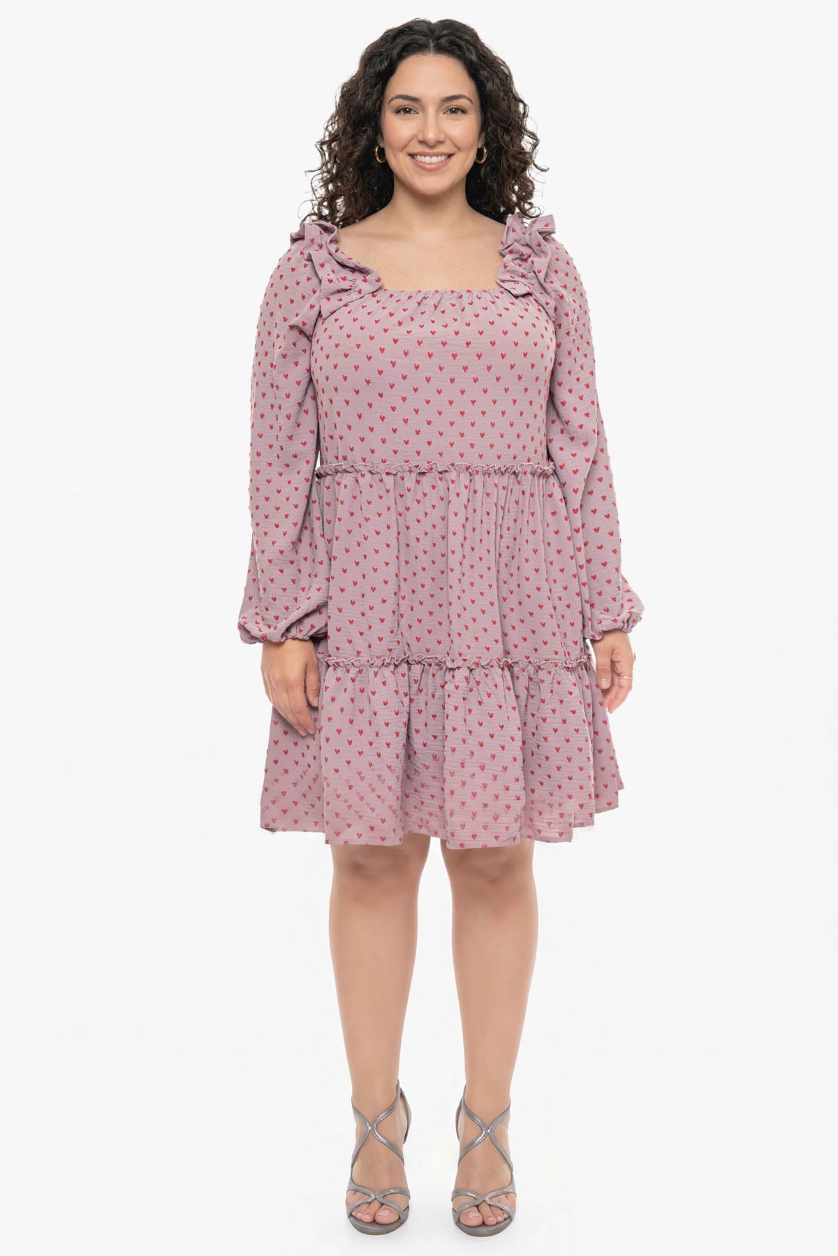 ALINA tiered dress