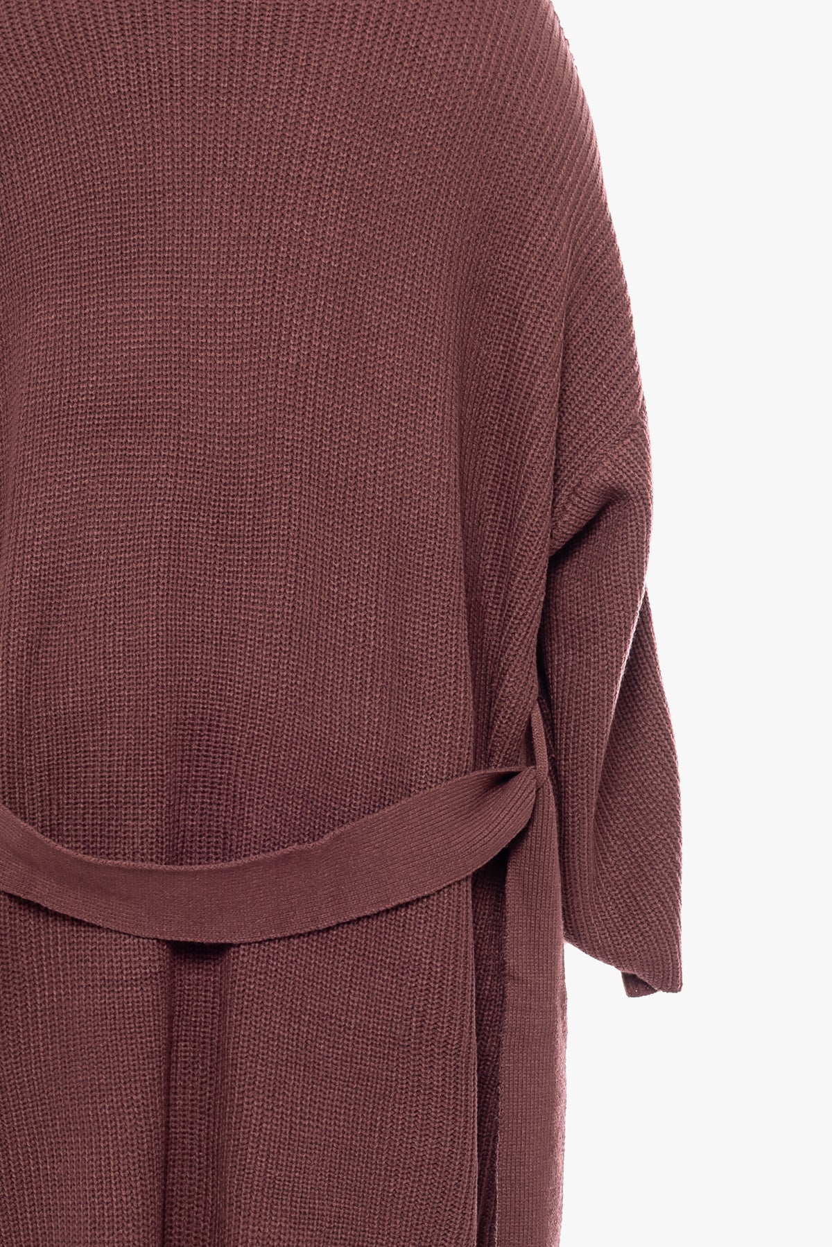 KACEY knitted long cardigan